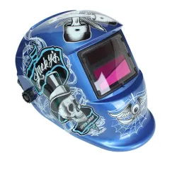 Kask spawalniczy z funkcją automatycznego przyciemniania - Solar - MIG - MMA - Lucky Speed GhostKask Spawalniczy