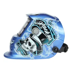 Auto darkening welding helmet - Solar - MIG - MMA - Lucky Speed GhostHelmets