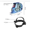 Masque de soudage auto-obscurcissant - Solaire - MIG - MMA - Lucky Speed Ghost