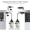 SATA till USB 3.0 / 2.0 / typ-C - kabel - adapter - 2,5 tum extern SSD HDD