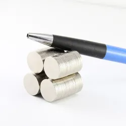 N50 - neodymmagnet - rund skive - 15mm * 1mm - 50 stykker