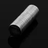 N50 - neodymmagnet - rund skive - 15mm * 1mm - 50 stykker