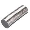 N50 - neodymmagnet - rund skive - 15mm * 1mm - 50 stykker