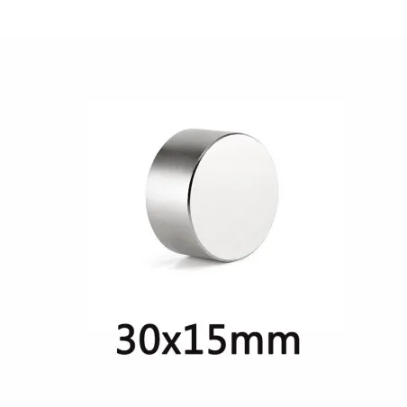 N35 - magnete al neodimio - cilindro tondo - 30mm * 15mm