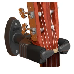 Aroma - väggmonterad gitarrhållare - med automatiskt lås