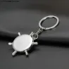 Wheel rudder - compass - keychainKeyrings