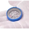 Boussole en plastique avec porte-clés - outil de camping / survie