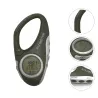 Digitalt LCD display kompass - barometer - med karabinkrok