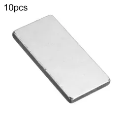 N50 - aimant néodyme - bloc rectangle super puissant - 20 mm * 10 mm * 2 mm - 10 pièces