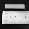 N52 - neodymmagnet - supersterk rektangulær blokk - 40mm * 10mm * 4mm - 5 stk.