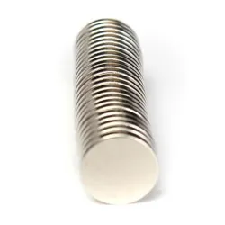 N52 - neodymmagnet - supersterk rund skive - 12mm * 2mm - 25 stykker