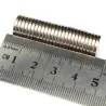 N52 - neodymmagnet - supersterk rund skive - 12mm * 2mm - 25 stykker