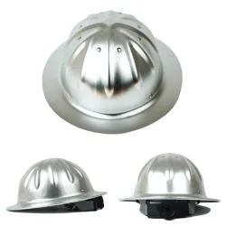 Seguridad & protecciónCasco de seguridad de aleación de aluminio - ala completa - trabajo de seguridad