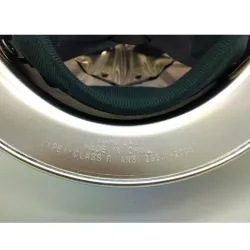 Aluminum alloy safety helmet - full brim - safety workSafety & protection