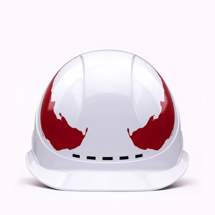 Casque de sécurité - respirant - avec bande réfléchissante - construction / ingénierie - travail de sécurité