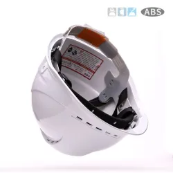 Casque de sécurité - respirant - avec bande réfléchissante - construction / ingénierie - travail de sécurité