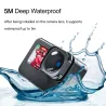 Aluminiumslegeringslinse - 155 grader ultravid linse - vanntett - for GoPro Hero 9 10 11 Black