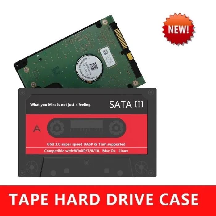 UTHAI T46 - gabinete externo para disco rígido - SATA 5 Gbps 2,5 polegadas - micro B para USB 3.0 - cabo tipo A