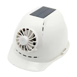 Kask ochronny zasilany energią słoneczną - z wentylatorem - konstrukcja / ciężka praca - bezpieczeństwo pracyBezpieczeństwo &...