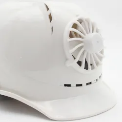 Kask ochronny zasilany energią słoneczną - z wentylatorem - konstrukcja / ciężka praca - bezpieczeństwo pracyBezpieczeństwo &...