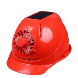 Casque de sécurité à énergie solaire - avec ventilateur - construction / travail acharné - sécurité au travail