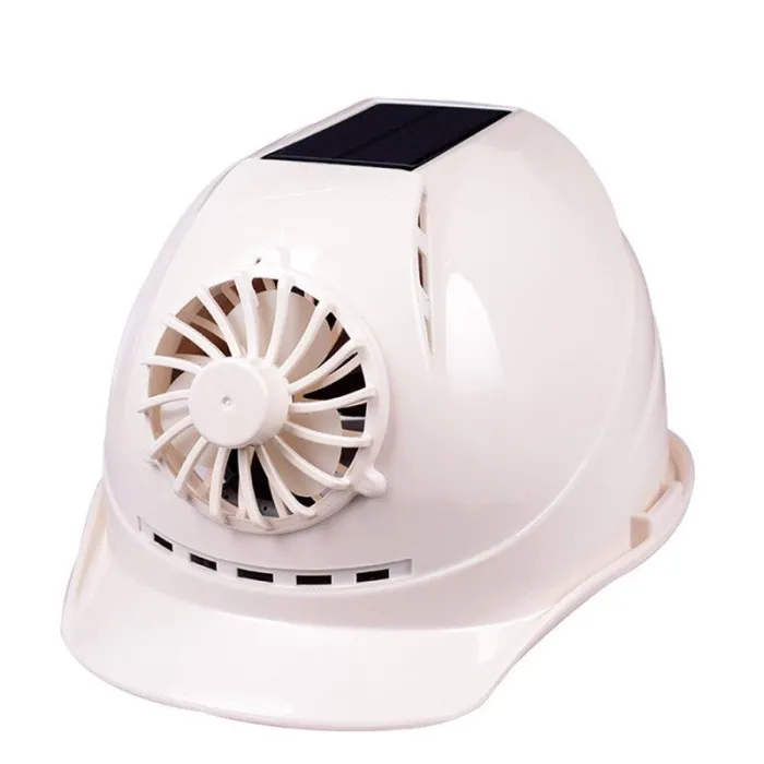 Kask ochronny zasilany energią słoneczną - z wentylatorem - konstrukcja / ciężka praca - bezpieczeństwo pracyBezpieczeństwo &...