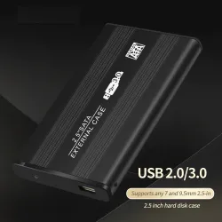 TISHRIC - case SSD / HDD - gabinete externo - SATA de 2,5 polegadas para USB 3.0 / USB 2.0