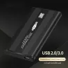 TISHRIC - case SSD / HDD - gabinete externo - SATA de 2,5 polegadas para USB 3.0 / USB 2.0