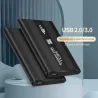 TISHRIC - Custodia SSD / HDD - custodia esterna - SATA da 2,5 pollici a USB 3.0 / USB 2.0