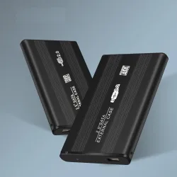 TISHRIC - Custodia SSD / HDD - custodia esterna - SATA da 2,5 pollici a USB 3.0 / USB 2.0