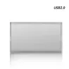 TISHRIC - Custodia SSD / HDD - custodia esterna - SATA da 2,5 pollici a USB 3.0 / USB 2.0