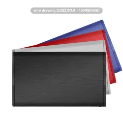 TISHRIC - case SSD / HDD - gabinete externo - SATA de 2,5 polegadas para USB 3.0 / USB 2.0