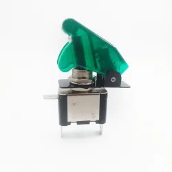 12V 20A - LED SPST tuimelschakelaar - met dekselSchakelaars
