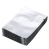 Aluminium sølv segl madposer - vakuum - 100 stk