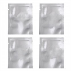 Aluminum silver seal food bags - vacuum - 100 piecesKitchen