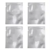 Matpåsar av aluminium silverförsegling - vakuum - 100 stycken
