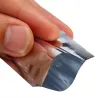 Aluminium sølv segl madposer - vakuum - 100 stk