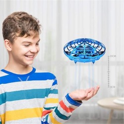 Mini UFO drone - håndfølende infrarød - flyvende elektrisk legetøj