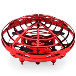 Mini drone UFO - sensor infravermelho de mão - brinquedo elétrico voador