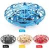 Mini drone UFO - sensor infravermelho de mão - brinquedo elétrico voador