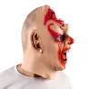 Masque complet d'Halloween - clown d'horreur à l'envers