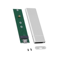 USB 3.1 tipo C - chave M.2 B - caixa SSD NGFF SATA - gabinete de disco externo - 10 Gbps