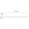 USB3.1 Typ-C - M.2 B Key - NGFF SATA SSD-Gehäuse - externes Disc-Gehäuse – 10 Gbit/s