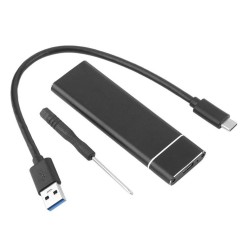 USB3.1 type-C - M.2 B-nøkkel - NGFF SATA SSD-deksel - eksternt platedeksel - 10 Gbps