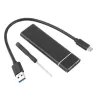 USB 3.1 tipo C - Chiave M.2 B - Custodia SSD SATA NGFF - custodia per disco esterno - 10 Gbps