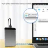 UTHAI T44 - gabinete HDD USB 3.0 - para SSD SATA de 2,5 polegadas - suporte 6 TB