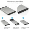 UTHAI T44 - gabinete HDD USB 3.0 - para SSD SATA de 2,5 polegadas - suporte 6 TB