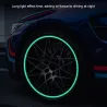 Universaldekkluftventiler - fluorescerende - 4 stk