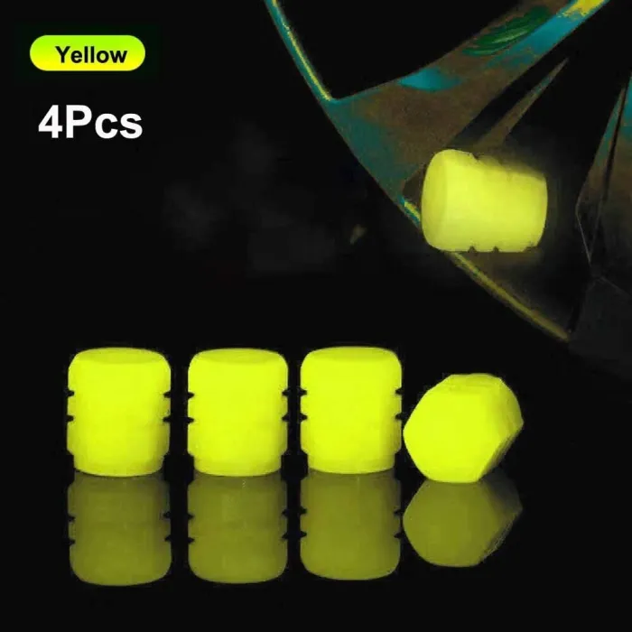 Universaldekkluftventiler - fluorescerende - 4 stk