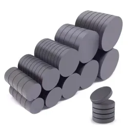 N35 - black neodymium magnet - round disc - 8 mm * 3 mmN35